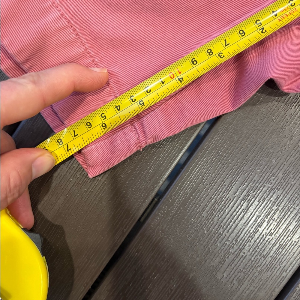 J. Crew Stanton Short Light Red/salmon 32” waist. 7” inseam - Picture 3 of 8